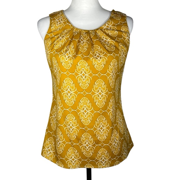 Banana Republic Tops - Banana Republic Yellow Sleeveless Top Size XS